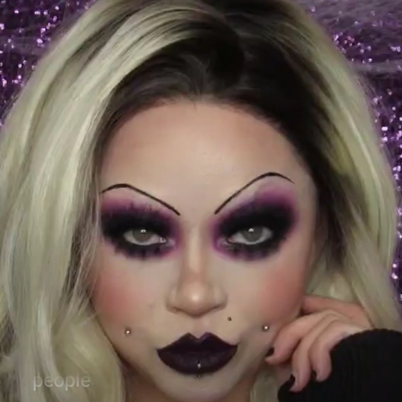 🌟🧚‍♀BRIDE OF CHUCKY Smashbox DISCONTINUED Masters Of Horror Cream Shadow NWT - Picture 4 of 10